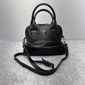 Kate Spade Southport Avenue Jenny Satchel Crossbody Black Leather Medium Classic